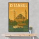 Istanbul Travel Poster Wall Art