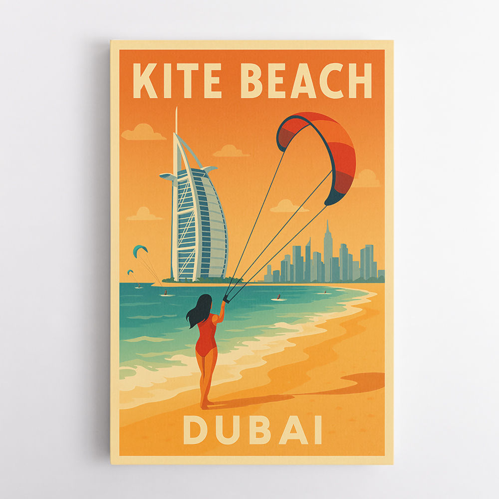 Kite Beach Dubai Wall Art