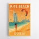 Kite Beach Dubai Wall Art