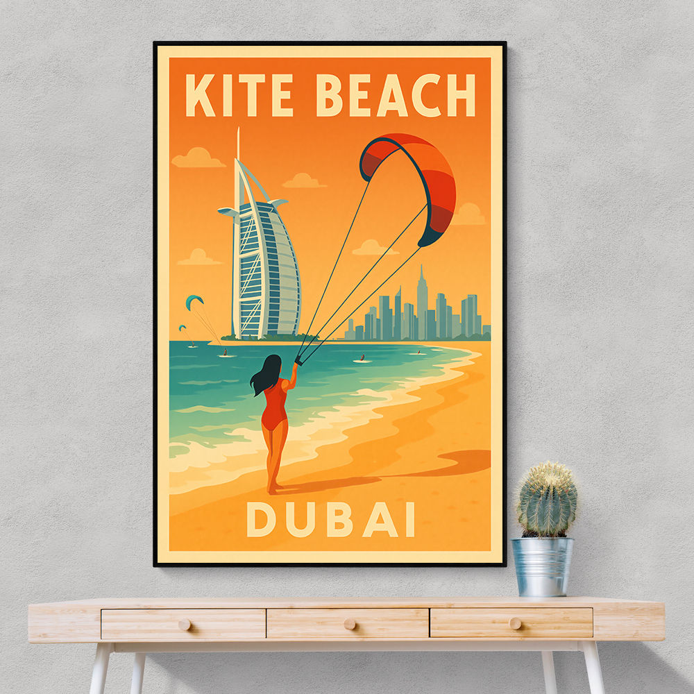 Kite Beach Dubai Wall Art