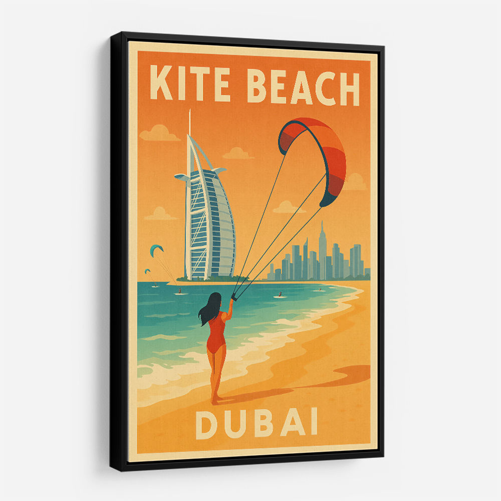 Kite Beach Dubai Wall Art