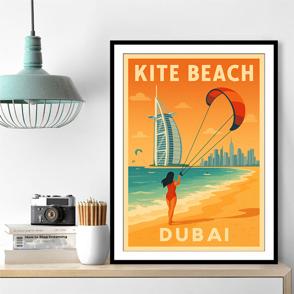 Kite Beach Dubai Wall Art