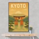 Kyoto Japan Travel Poster Wall Art