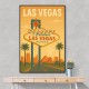 Las Vegas Travel Poster Wall Art