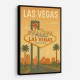 Las Vegas Travel Poster Wall Art