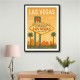 Las Vegas Travel Poster Wall Art