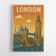 London Travel Poster Wall Art