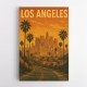 Los Angeles Travel Poster 1 Wall Art