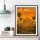 Los Angeles Travel Poster 1 Wall Art