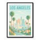 Los Angeles Travel Poster Wall Art