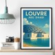 Louvre Abu Dhabi Travel Poster Wall Art