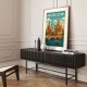 Moscow Travel Poster Wall Art