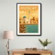 Muscat Travel Poster Wall Art