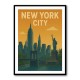 New York City Travel Poster Wall Art