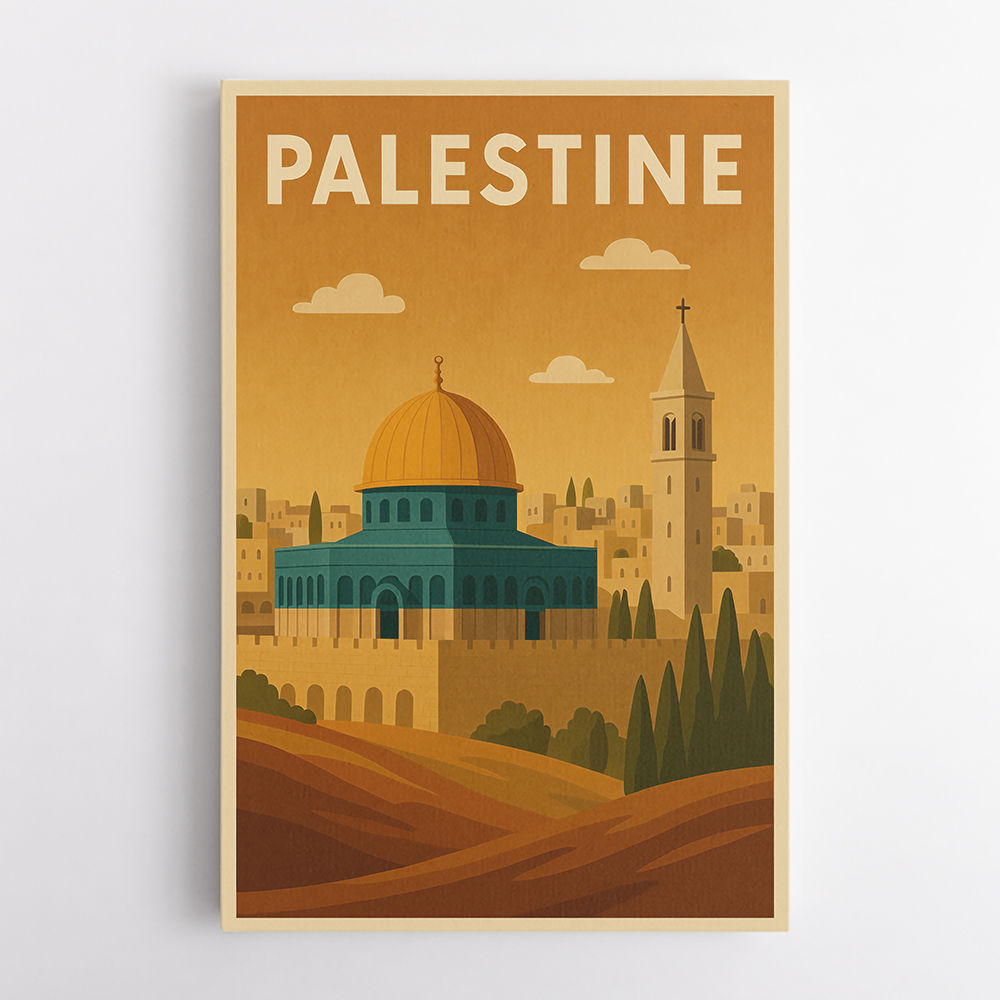 Palestine Poster Wall Art