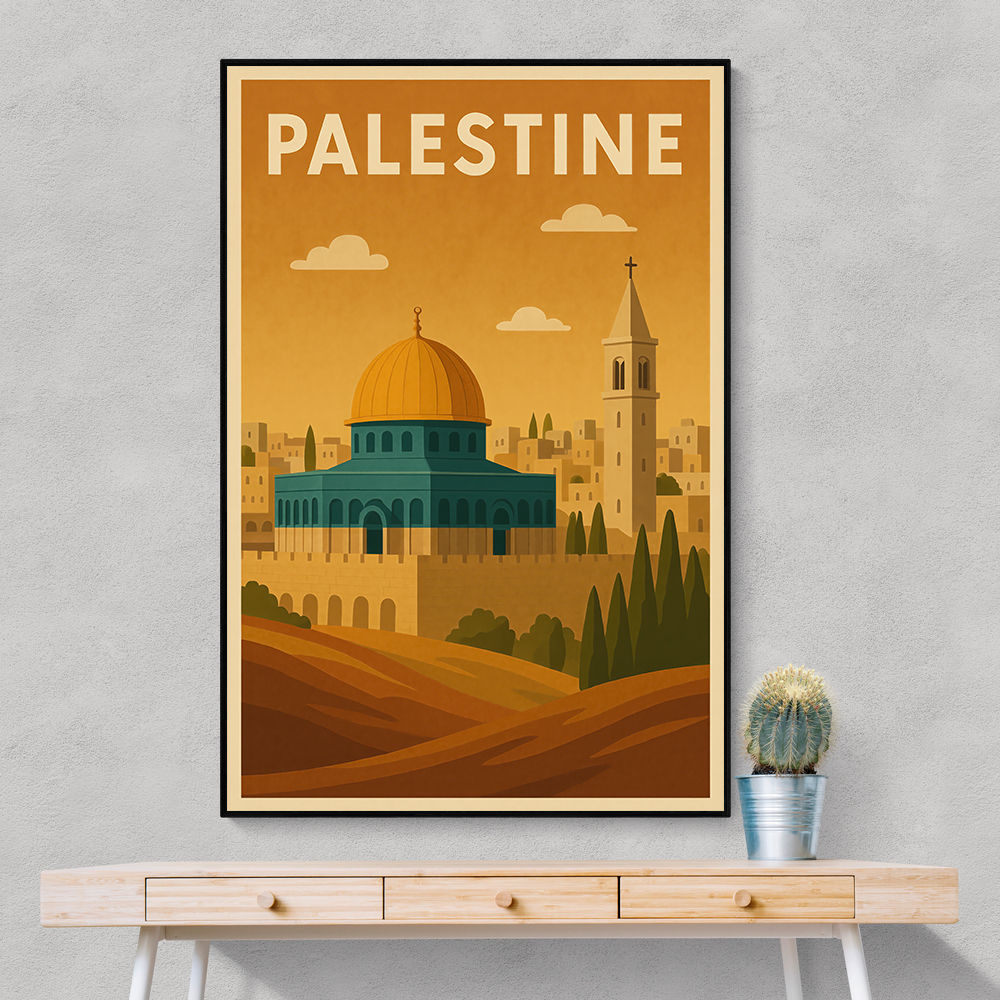 Palestine Poster Wall Art