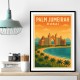 Palm Jumeirah Dubai Poster Wall Art