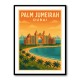 Palm Jumeirah Dubai Poster Wall Art
