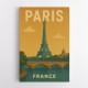 Paris Travel Poster 1 Wall Art