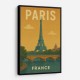 Paris Travel Poster 1 Wall Art