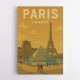 Paris Travel Poster Wall Art