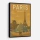 Paris Travel Poster Wall Art
