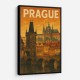 Prague Travel Poster Wall Art