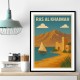 Ras Al Khaimah Travel Poster Wall Art