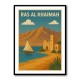 Ras Al Khaimah Travel Poster Wall Art