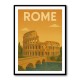Rome Italy Travel Poster Wall Art