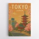 Tokyo Travel Poster Wall Art