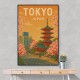 Tokyo Travel Poster Wall Art