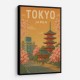 Tokyo Travel Poster Wall Art