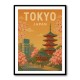 Tokyo Travel Poster Wall Art
