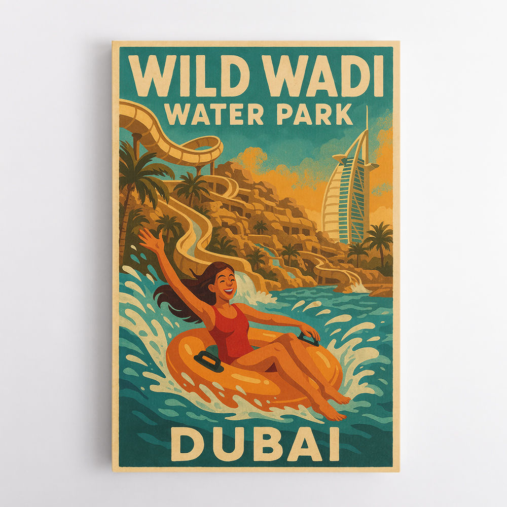 Wild Wadi Dubai Poster 1 Wall Art