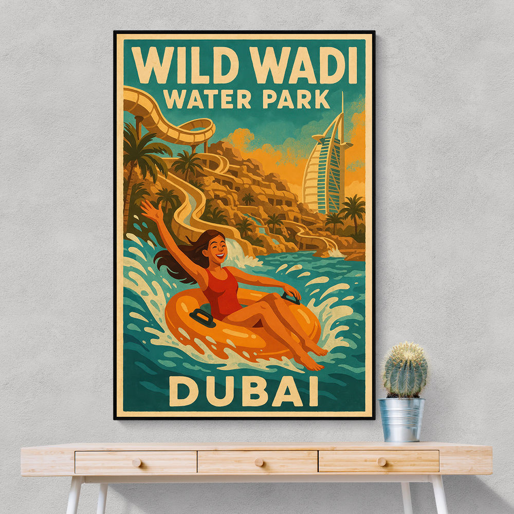 Wild Wadi Dubai Poster 1 Wall Art