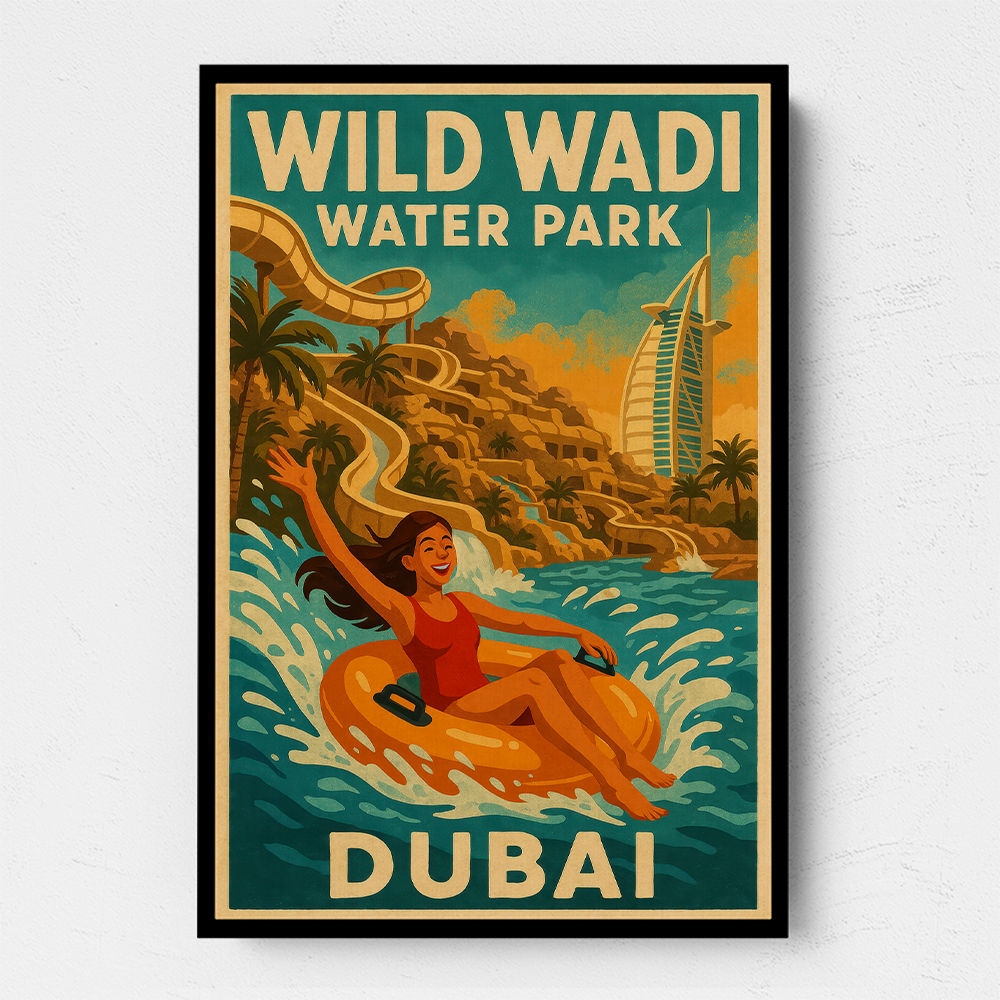 Wild Wadi Dubai Poster 1 Wall Art