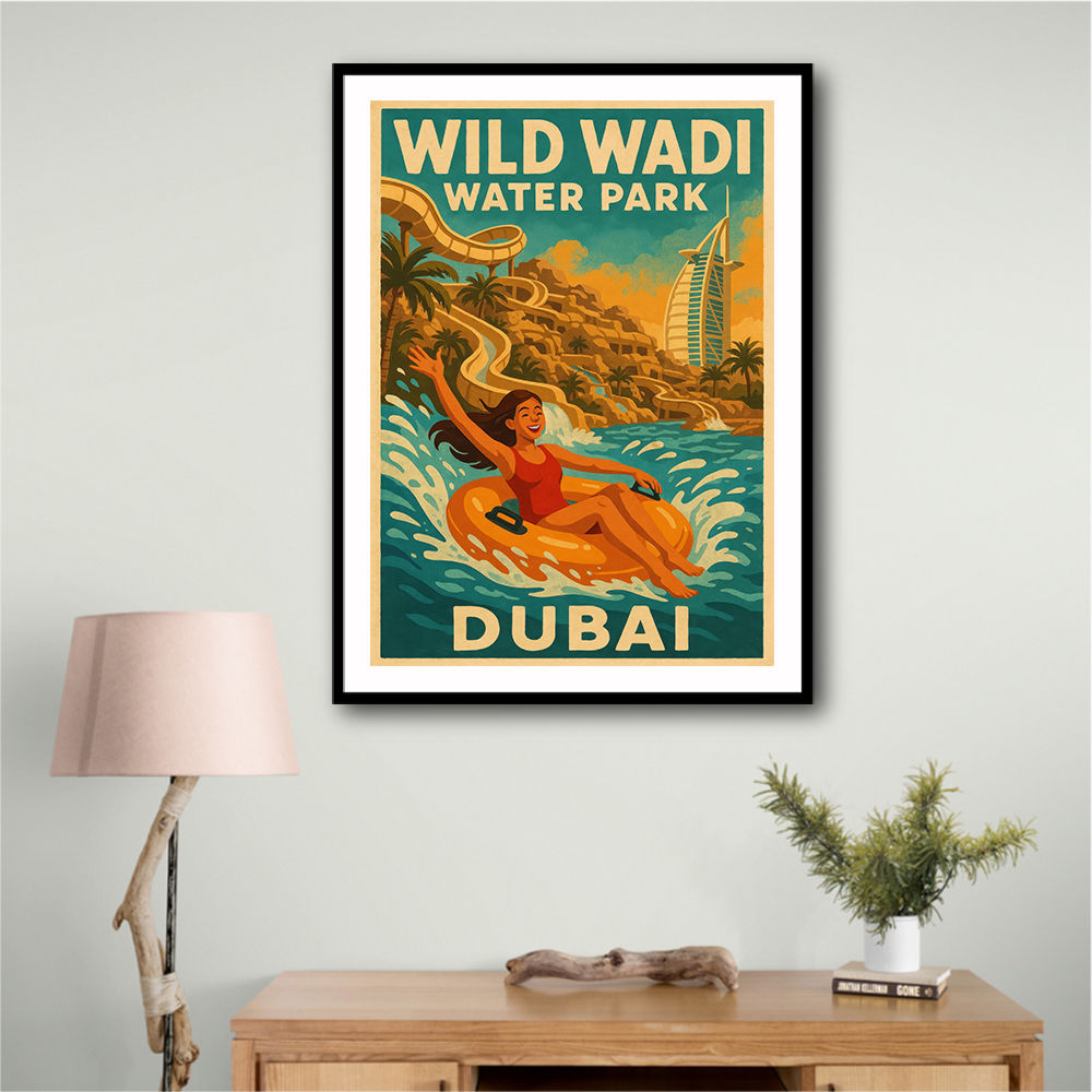 Wild Wadi Dubai Poster 1 Wall Art