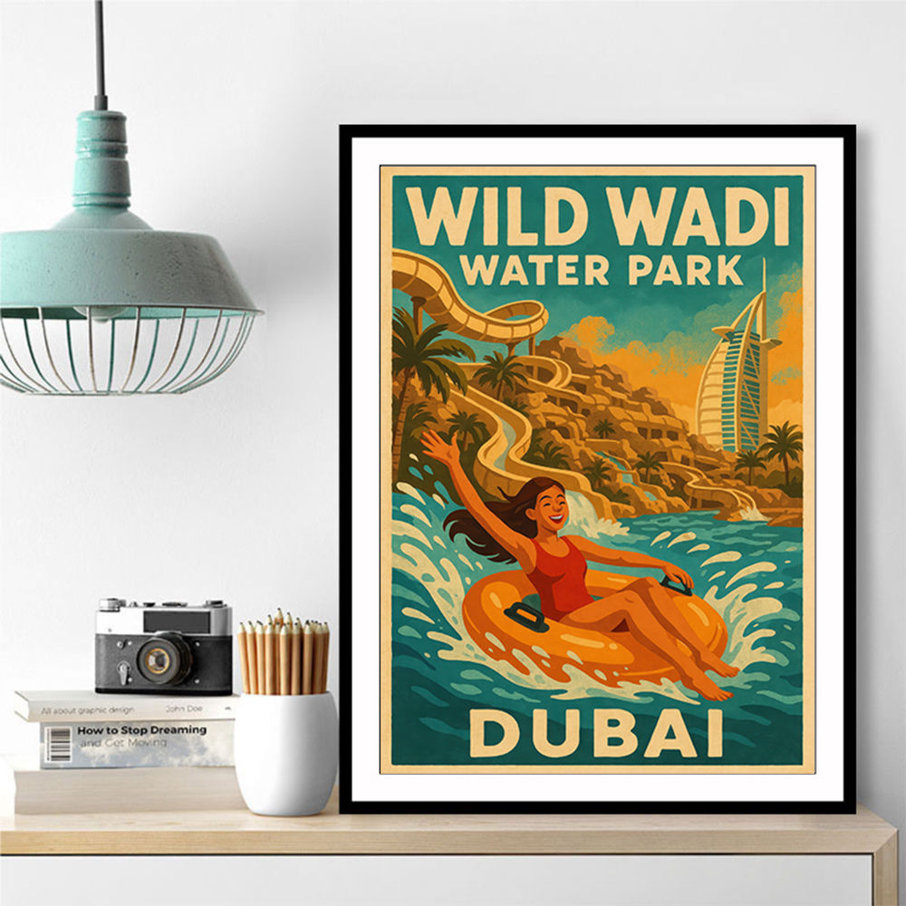 Wild Wadi Dubai Poster 1 Wall Art