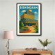 Birmingham Library Travel Poster Wall Art