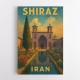 Shiraz Iran Travel Poster 1 Wall Art