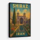 Shiraz Iran Travel Poster 1 Wall Art