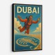 Skydiving Dubai Wall Art