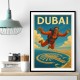 Skydiving Dubai Wall Art