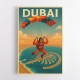 Skydiving Over The Palm Dubai Wall Art