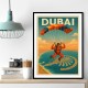Skydiving Over The Palm Dubai Wall Art