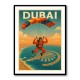 Skydiving Over The Palm Dubai Wall Art
