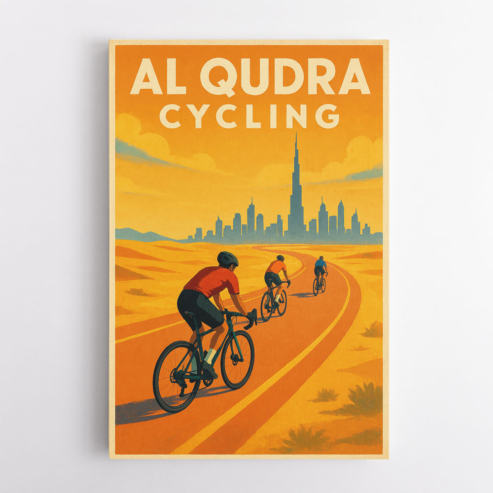 Al Qudra Cycling Dubai 1 Wall Art