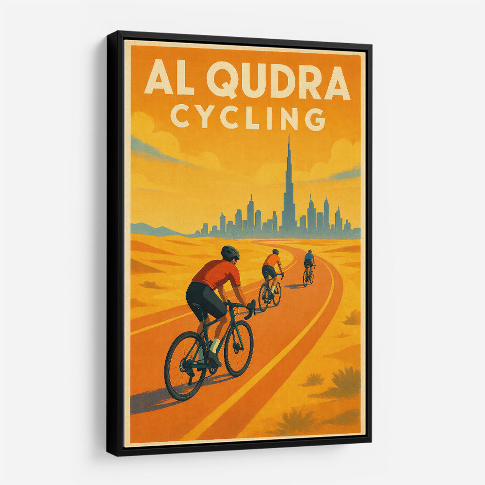 Al Qudra Cycling Dubai 1 Wall Art