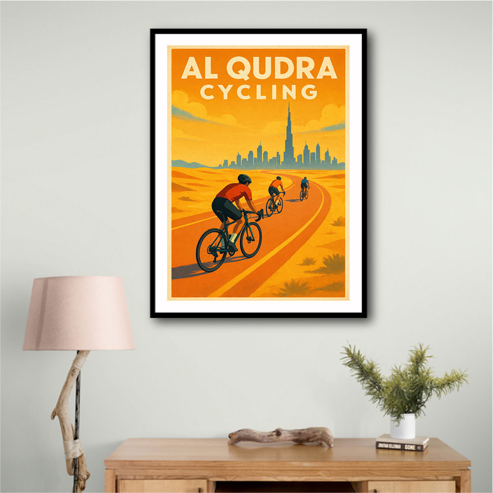 Al Qudra Cycling Dubai 1 Wall Art